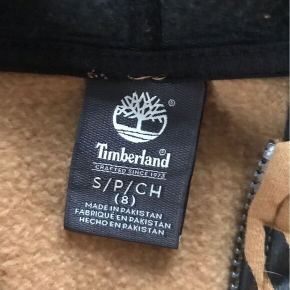 Timberland Zip front Hoodie. - Picture 3 of 4
